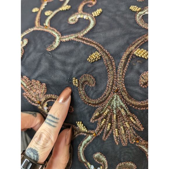 Vintage Beaded Cache Top - Picture 5 of 7